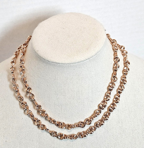 Collana catena doppia - , maglia
